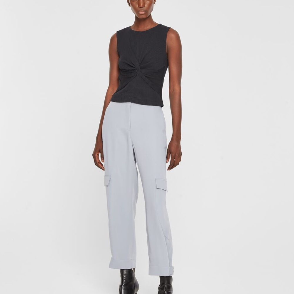 Solid Rib Top - Brand New - NEVER WORN - AGATE GREY (SEE PICS FOR COLOR)